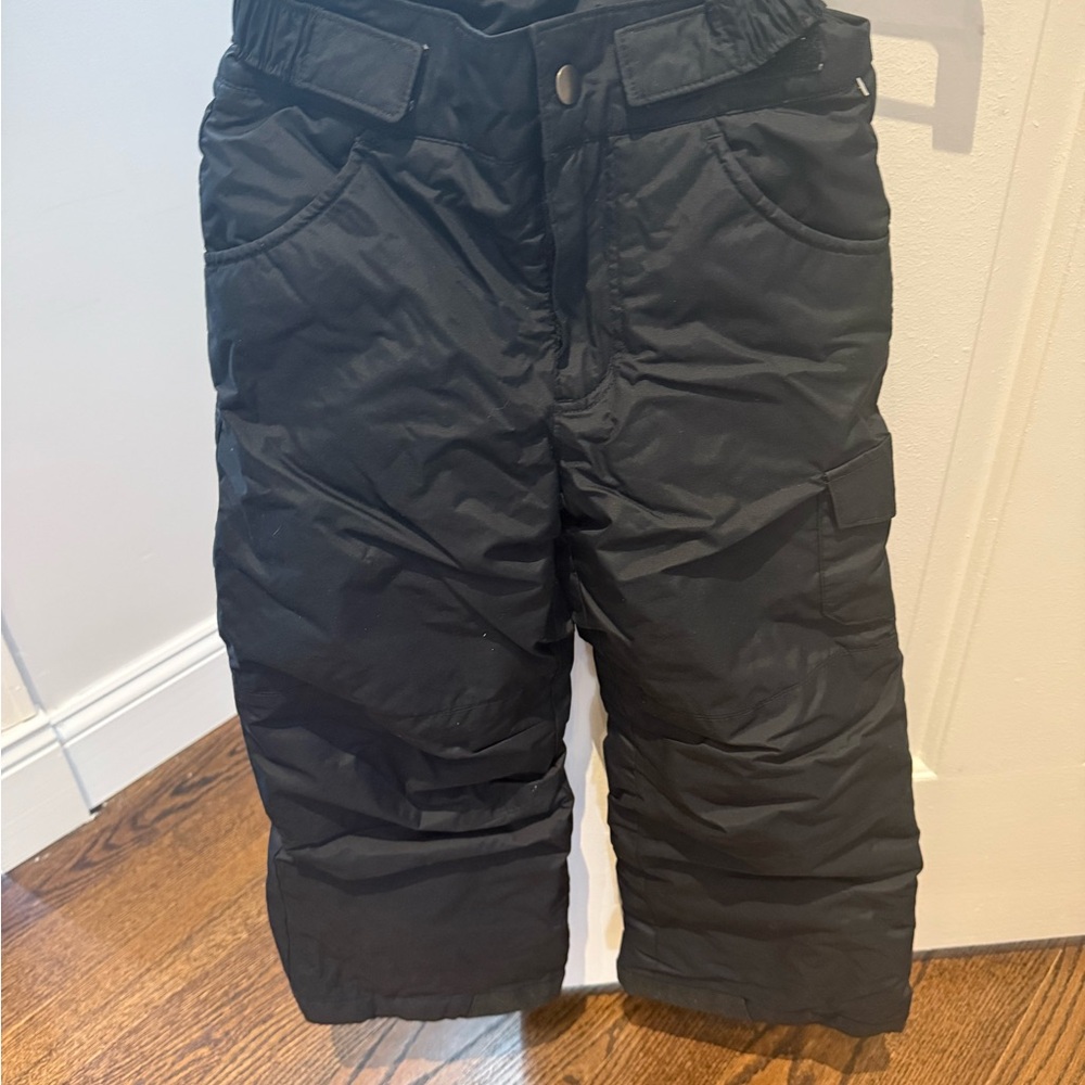 Columbia Black Casual Bottoms Quilted Design